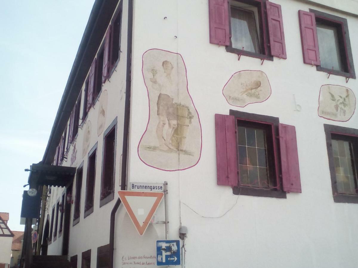 Gasthaus Zur Rose 말스 외부 사진